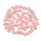 Crafans 200Pcs Glass Seed Beads Rectangle Tila Beads Dyed 2 Hole Glass Beads Rectangle Spacer Carrier Beads for Jewelry Making (