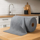 Roseate Microfiber Cleaining Cloth Roll (25x25 cm/ 20 Towels) Resuable Tear Away Kitchen Cleaning & Washable Towels for Kitchen,