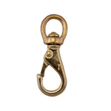 Whitecap S-1106C Swivel Eye Boat Snap - 4-9/16 Length, Bronze