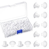 Jetec 2000 Pieces 3/16 Plastic Plugs for Round Hole, Shelf Cap Cabinet Hole Cover Cupboard Shelf Pegs for in Furniture Cabinet C