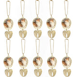 Double-Sided Metal Sublimation Keychain Blanks, DIY Sublimation Printing Blanks for Car Hanging Ornaments, Craft Supplies, Subli