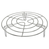 IronovaGarage 1 Pcs Steam Rack Stainless Steel Steaming Rack Stand Round Trivet for Pot, 7.7 Inch Pot Steamer Insert for Pressur