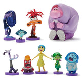 DISNEY STORE Official Inside Out 2 Figure Set - 9 Fully Sculpted Disney Figures Including Anger, Joy, Envy, Sadness & More in Do