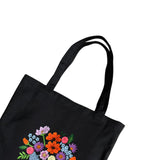 The Style Sutra Embroidery Starter Kit With Canvas Tote Bag Pattern Dewdrop Flower| Needlecrafts & Yarn | Embroidery & Cross Sti