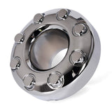 GRAND ORANGE Chrome Wheel Center Hub Cap Replaces Compatible with 2005-2018 Ford F350 Super Duty Dually Front 4X4 5C3Z1130TA