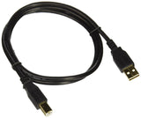 Usb 2.0 A Male To B Male 28/24Awg 3Ft