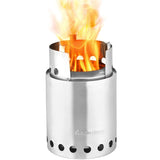 Solo Stove Titan Camping Stove Portable Stove for Backpacking and Outdoor Cooking Great Stainless Steel Camping Backpacking Stov