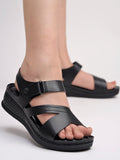Shoetopia Comfortable Black Doctor Sole Heels For Women /Eu36,Black,3,B0DGG7YM9H