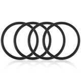 Replacement O-Ring, 4pcs Gas Can Spout Replacement Gasoline Tank Nozzle Replacement O-rings for Scepter Smart Control Gas Can Sp