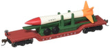 Bachmann Industries 52' Center Depressed Flat Car With Missile