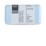R&F Encaustic Paint, 40ml, Cerulean Extra Pale