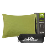 PEUJEW Camping Memory Foam Pillow Travel Pillow Compressible Medium Firm, Soft Comfortable and Breathable, Ideal Backpacking Hik