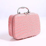 Seaspirit Makeup Box By Seaspirit | Cosmetic Box | Makeup Storage Bag | Toiletry Box Organizer With Magnifying Compact Makeup Mi