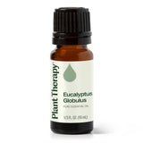 Plant Therapy Eucalyptus Globulus Essential Oil 10 mL (1/3 oz) for Diffuser, Skin, Hair, Aromatherapy DIYs, and Clear Breathing,