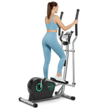 THERUN Elliptical Machine, Ultra-Quiet Elliptical Exercise Machine for Home, 6KG Flywheel Elliptical Trainer, 16 Resistance Leve