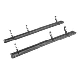RealTruck Growler Steps for Silverado/Sierra | Cab Length, Rust-Proof Aluminum, Textured Black | GFC19QC-TX | Fits 2019-2024 Che