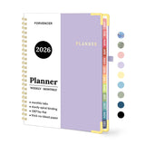 2026 Planner, Forvencer Calendar Planner Weekly and Monthly, Jan 2026-Dec 2026, 6 X 8, Hardcover Agenda Book, Daily Journal Orga