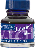 Winsor & Newton Calligraphy Ink, 30ml (1oz) Bottle, Violet