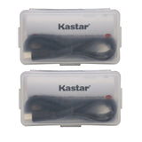 Kastar Battery 2-Pack Replacement for Fenix Flashlight Battery with Micro-USB ARB-L18-2600U