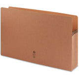 Business Source 65795 File Pocket, 51/4Inch Exp., Legal, 10/BX, Redrope