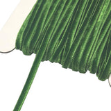 Chenkou Craft 5 Yards 1/8 Velvet Ribbon (Green, 1/8(3mm))