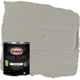 Glidden Interior Paint + Primer: Gray/Hot Stone, One Coat, Eggshell, 1-Quart