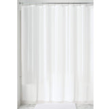 iDesign Waterproof PEVA Bathroom Shower Curtain Liner - 72 x 72, White