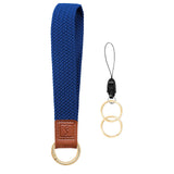 Fishent Stretchy Key Chain, Cute Keychain Wristlet, Upgraded Woven Wrist Lanyard for Keys, Key Chains for Women Men Car Keys ID