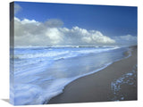 Storm Cloud Over Beach, Canaveral National Seashore, Florida-Canvas Art-24X20