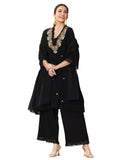 Libas Women'S Pure Cotton Kurta Sets (99415_Black_Xxl)