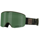 Giro Axis Ski Goggles - Snowboard Goggles for Men - Trail Green Cloud Dust Strap with Vivid Envy/Vivid Infrared Lenses