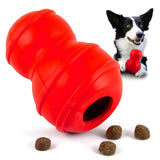 Jeffers Pet Natural Rubber Dog Chew Toy - Red Classic, Medium - Treat Dispensing, Vanilla Scent, Durable, Non-Toxic, Dishwasher