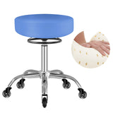 Mineloff Rolling Stool with Wheels 400lbs Weight Capacity,Heavy Duty Lash Chair Adjustable for Tatoo Lab Massage Salon Spa Draft