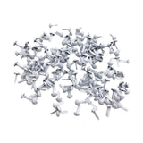 Merishopp 200X Mini Brads Paper Fasteners Iron Decoration For Scrapbook Arts Crafts