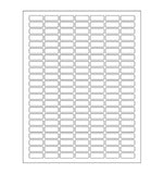 White Rectangular Labels + Bonus Color Labels - Value Pack - 1138 Pack