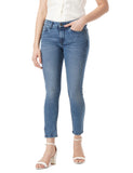 INKD Women's Skinny Jeans (INKSS23WJN-014NW_Denim Divine_36)