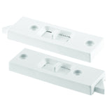 PrimeLine F 2598 White Vinyl Vertical Hung Sliding Window Lock (Single Pack)