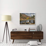 Oak Creek In Slide Rock State Park Near Sedona, Arizona-Paper Art-42,,X32,,