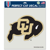 Colorado Buffaloes Full Color Die Cut Decal - 8 X 8