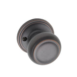 Copper Creek CK2090TB Colonial Door Knob, Dummy Function, 1 Pack, Tuscan Bronze