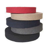 Heavy Cotton Webbing 1 Inch - Straps for Arts and Crafts - (Gray, 50 Yards), MATADOR USEFUL GOODS