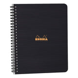 Rhodia PP Wirebound Meeting Book, A5, Black, (119941C)