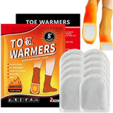 Nyamah Sales Toe & Foot Warmers, Body Heat Patches & Insole Warmer 6 Pcs Adhesive Safe Heating Pads For Winter, Steadfast Toasti