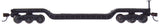 Bachmann Industries Inc. 52' Center-Depressed Flat-Car With No Load - N Scale