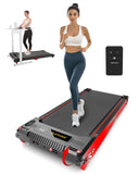 Walking Pad Treadmill, Anylife Incline Walking Pads Under Desk 330lb Capacity, 2.5HP Portable Treadmills for Home, Compact Tread