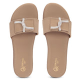 Ortho Joy Doctor Footwear For Women|| Fancy Slipper For Women || Orthopedic Women'S Fancy Slipper/Fancy Sandal For Women,Beige,5,B0D5R87BBY