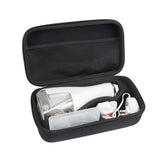 Hermitshell Hard Case Storage Bag for Waterpik Cordless Advanced 2.0 Water Flosser WP-580 WP-582 WP-583 WP-587(Black)