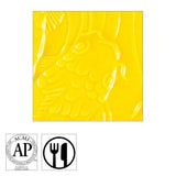 AMACO LG63 Lead Free Liquid Gloss Glaze, Brilliant Yellow, Pint