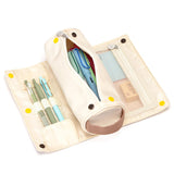 Large Capacity Pencil Case Roll Up Design Multifunctional Pencil Holder Pouch Stationery Pen Bag for Teen Girls and Boys Camping