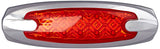 Diamond Lens Red Light With Chrome Base